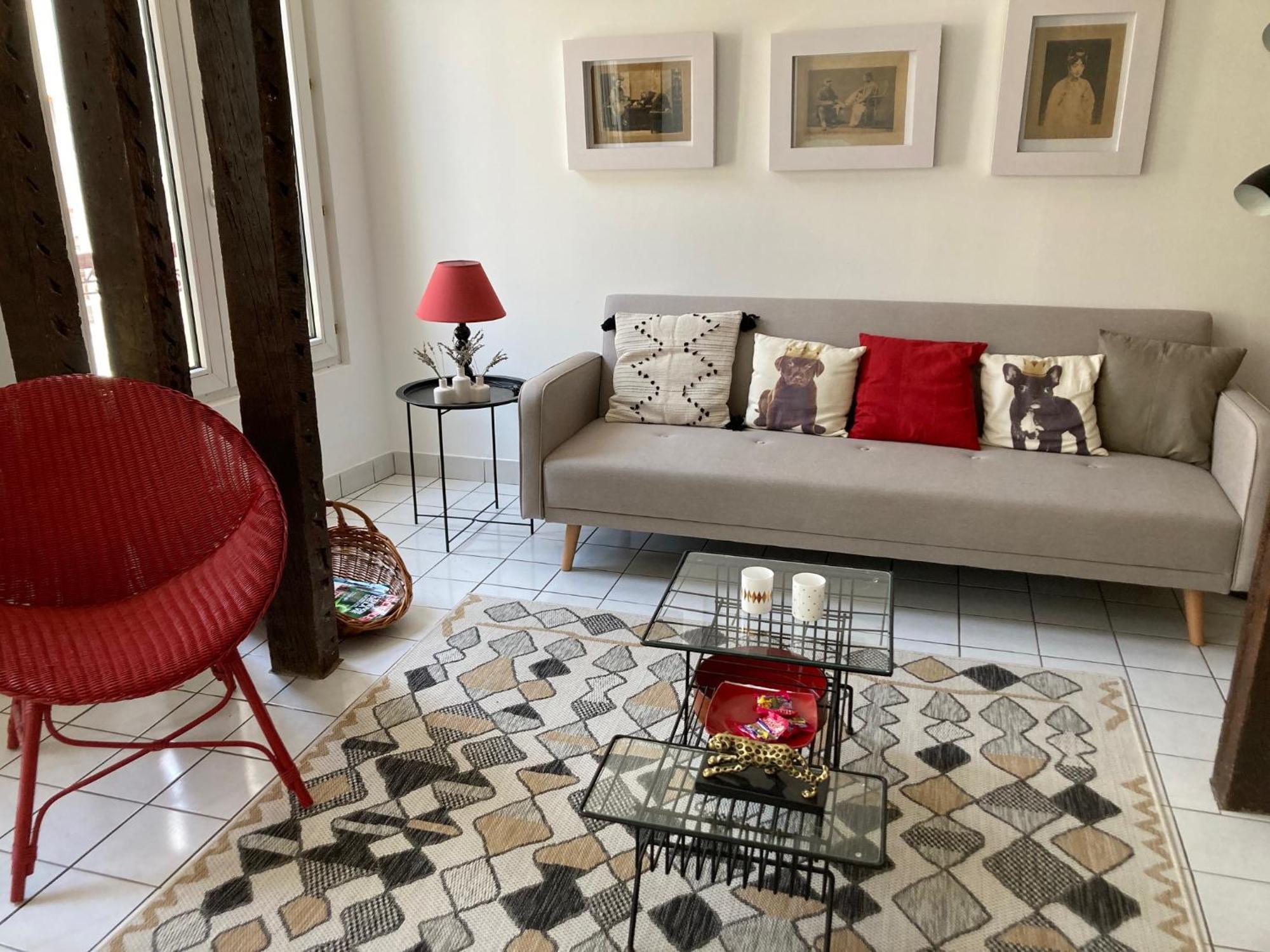 Apartment Au Nom De La Rose, Beau 3 Pieces En Centre-ville